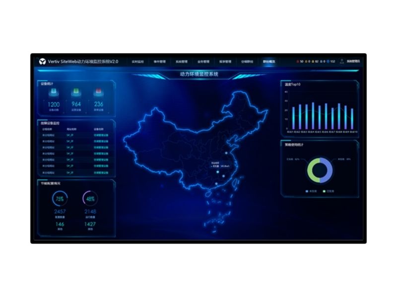 Vertiv™ SiteWeb6基础设施管理系统 Image